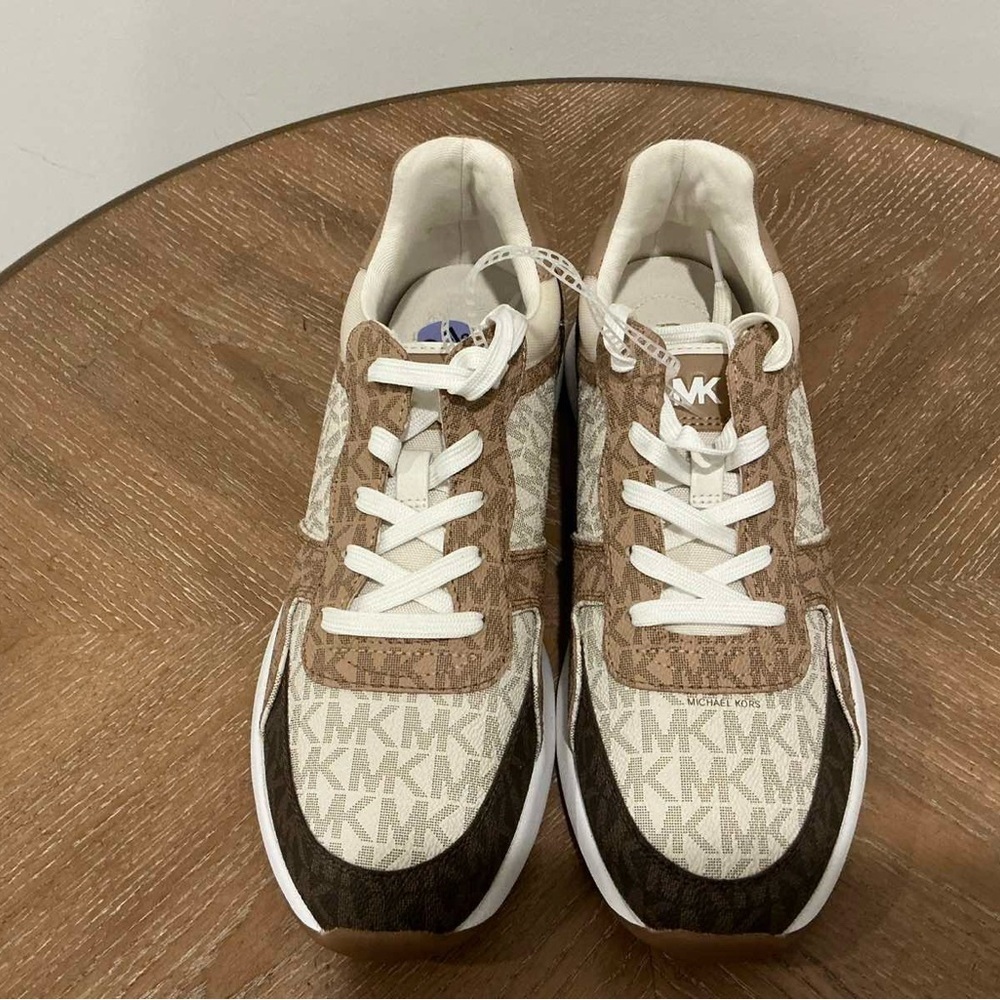 Michael Kors Monique MK Monogram Sneakers Woman - Picture 6 of 6
